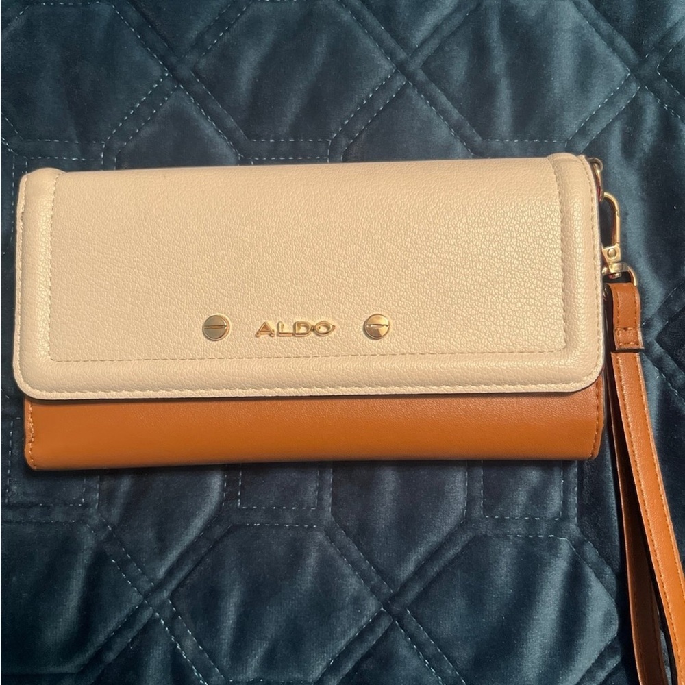 Aldo Cream And Tan Women's Bag Set - image 2